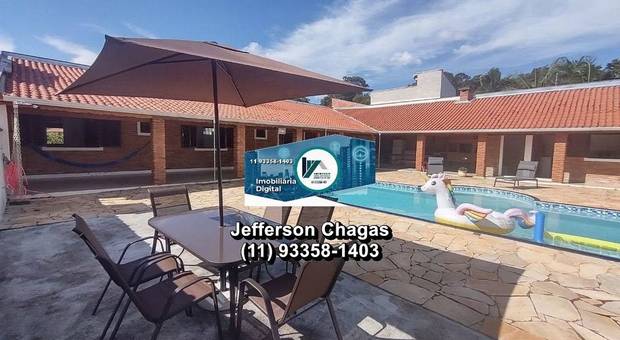 Casas de CA1480 Jardim Leonor, Itatiba SP, Á venda chácara com 3 dormitórios s/2 suítes, piscina, churrasqueira