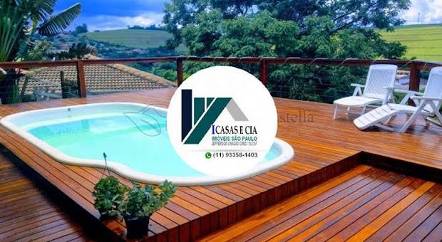 Casas de CH1047 - Jardim Leonor, Itatiba SP, Chácara à Venda com 3 dormitórios, sendo 1 suíte, piscina, 