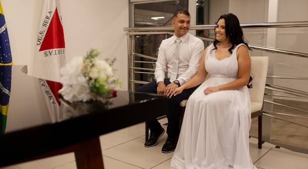 Casamento civil de Casamento civil - Aline e Walace