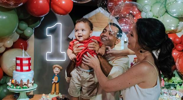 Aniversário Infantil de Joaquim 1 Ano
