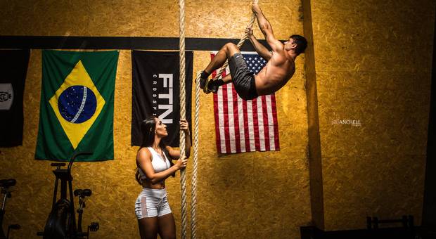 Ensaio Casal -  Crossfit  de Homero e Stefânia