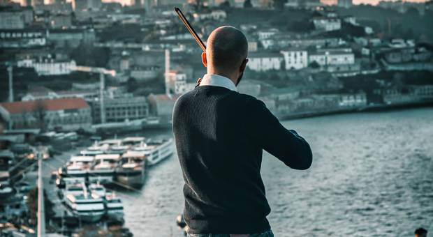 Paisagem Urbana de Fotografia de Rua