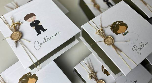 CONVITES de PAJEM, DAMINHA E FLORISTA