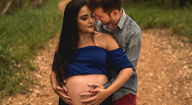 Gestantes de Ensaio Gestante Thais