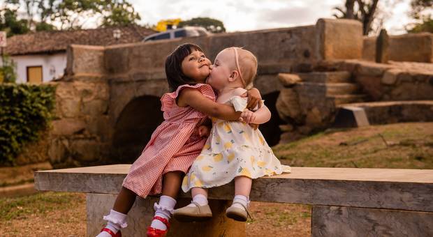 Famílias de Ensaio Esther e Lorena