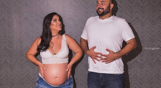 Gestantes de Ensaio Lifestyle Gestante Carol