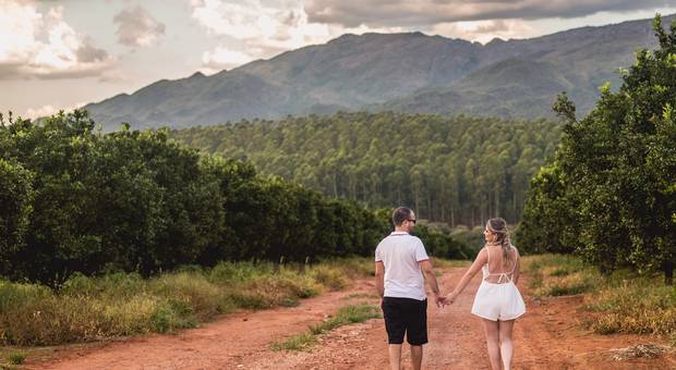 Pré Wedding de Ensaio de namoro Fernanda e Daniel