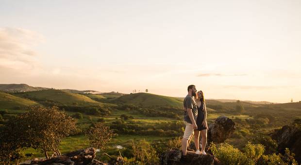 Pré Wedding de Ensaio de namoro Andressa e Vitor