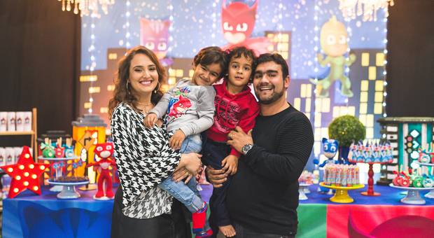 Famílias de 4 anos Nathan