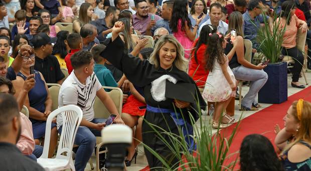 Colação de Grau de Formatura UNIP - Formada Jane de Ramos 