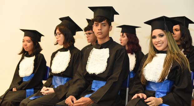 Colação de Grau de Formatura do terceiro ano do SESI de Dourados