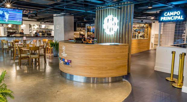 Corporativo de Restaurante Champions League Experience Brasil, Sorocaba-SP