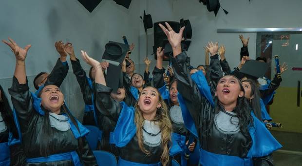 Fotografia de Formatura Técnico em Libras