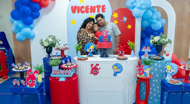 Aniversário infantil de Vicente