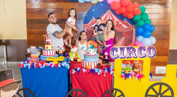Aniversário infantil de Lívia e Heitor