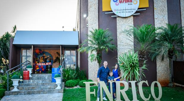 Aniversário infantil de Enrico