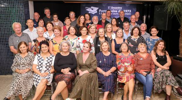 Formandos de 1° Encontro de Formandos de 1973