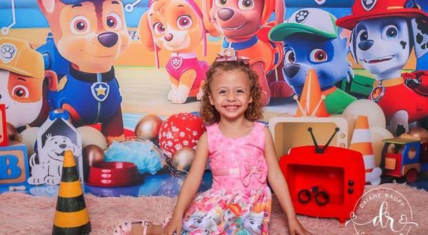  Estúdio  de 3 anos da Isa - Patrulha Canina 