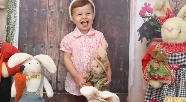 Páscoa de A coelha Mais Feliz do Mundo a Sophia