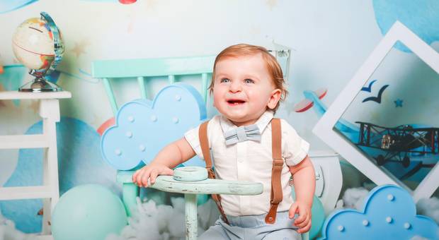 Smash The Cake de 1 ano do Gabriel 