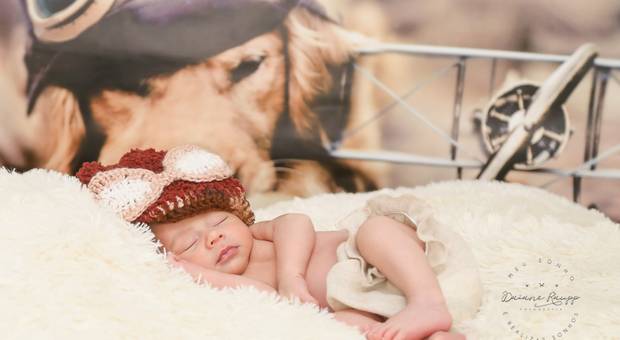 Newborn de Matheus e seu encanto