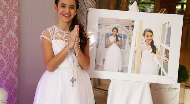 1º Comunhão de Laryssa