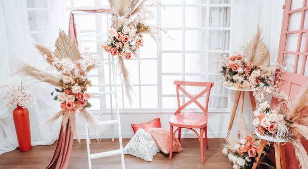 Dia das Mães de Sala Vintage Rose