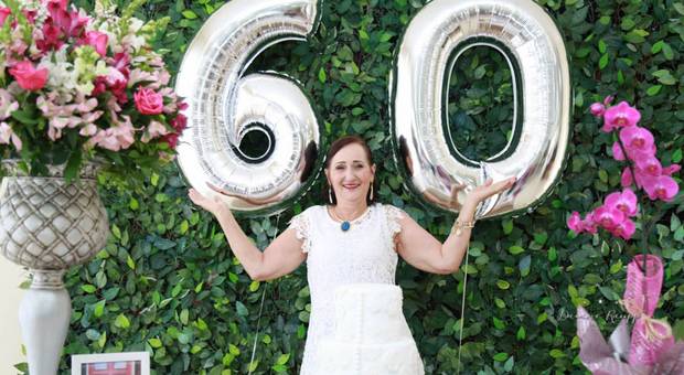 Aniversários de 60 Anos Zilda