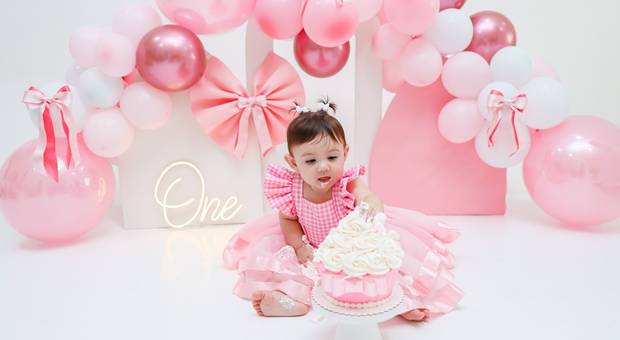 Smash The Cake de Primeiro aninho da Antonella 