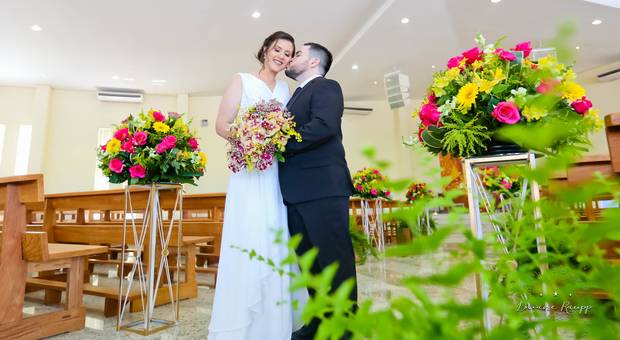 Casamentos de Caroline e André 