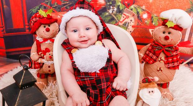 Natal de Leticia e seu primeiro Natal 