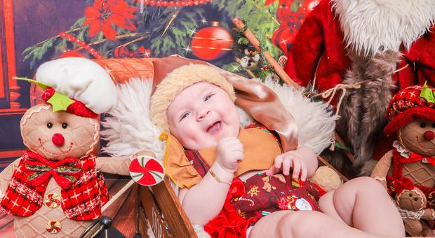 Natal de Primeiro Natal da Ana Clara 