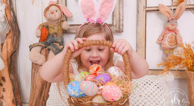 Páscoa de Isa uma coelhinha sapeca