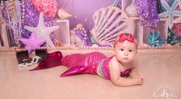 Acompanhamento de Bebê de Sara de sereia