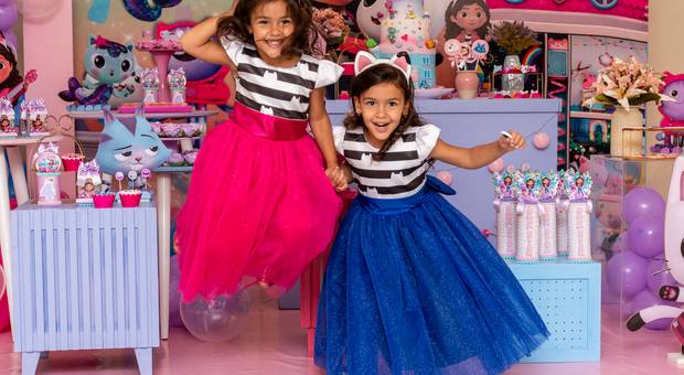 Família de Sara e Elisa 4 anos