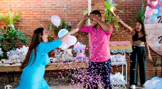 Cobertura eventos diversos de Chá de Revelação 