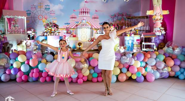 Aniversários de Valentina 8 anos