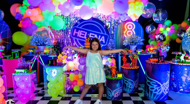 Aniversários de Helena 8 anos