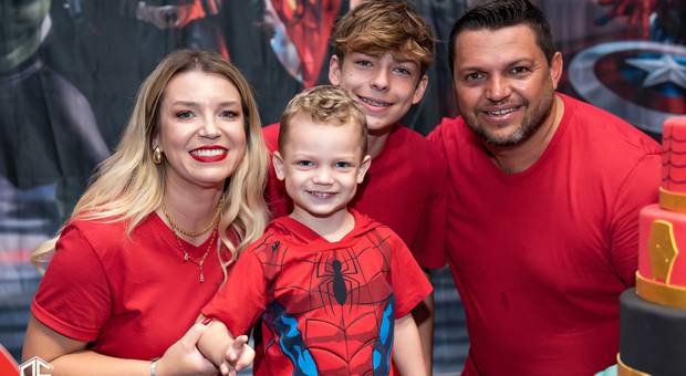 Aniversários de Benjamin 4 anos