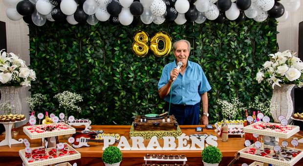 Aniversários de 80 anos Adelino Malaman