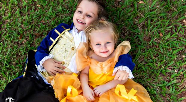 Ensaio Infantil  de Bella e Nicolas