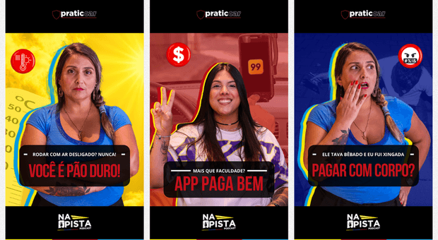Redes Sociais de Produção e Cortes - Na Pista Podcast