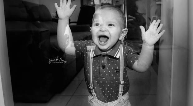 Criança de Heitor 10 meses (Lifestyle)