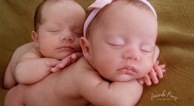 Newborn de Newborn Benício e da Kyara 20 dias