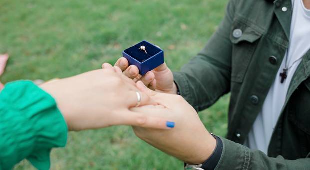 Pedido de casamento  de Pedido de casamento surpresa na Vinícola Terrassos 