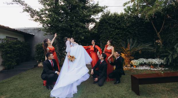 Casamento de Fotografia de casamento Criscyane e Ricardo no Salle Eventos em Artur Nogueira