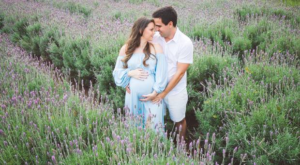 Ensaio de gestante de A espera pela Luiza - ensaio de gestante em Holambra