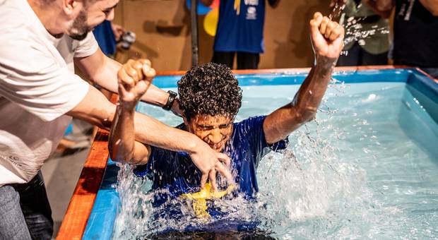 Batismo de Culto apresentação novos membros e Batismo - Dezembro/2024