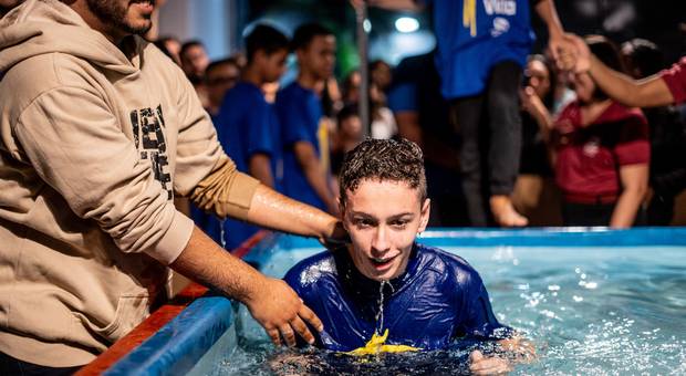 Batismo de Culto e batismo 29/6/2025