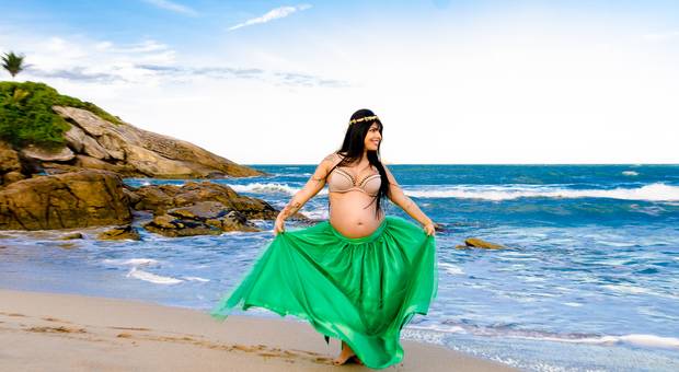 Gestante de Fernanda e Thiago